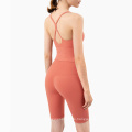 Atmungsaktives top schocksicherer Bra Crop Top Back Rücken -Up Workout Sport Bra für Frauen Fitnessstudio Yoga Fitness BH